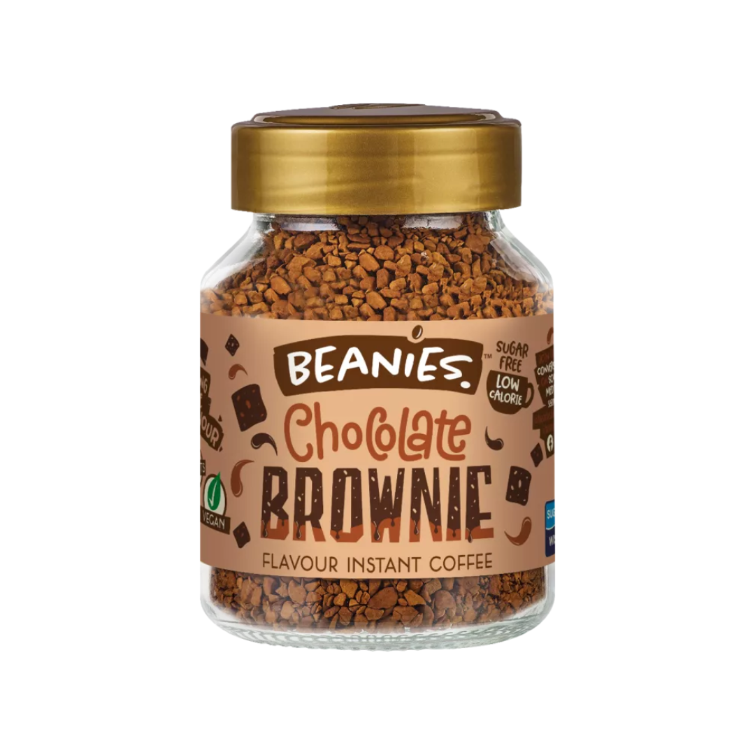 Buy Beanies Chocolate Brownie Flavour Instant Coffee Jars