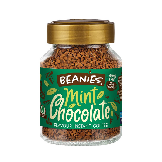 Buy Beanies Mint Chocolate Sugar Free Instant Flavoured Coffee