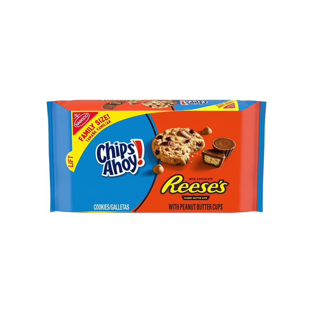Buy Nabisco Chips Ahoy Reeses Chewy With Peanut Butter Cup Biscuit