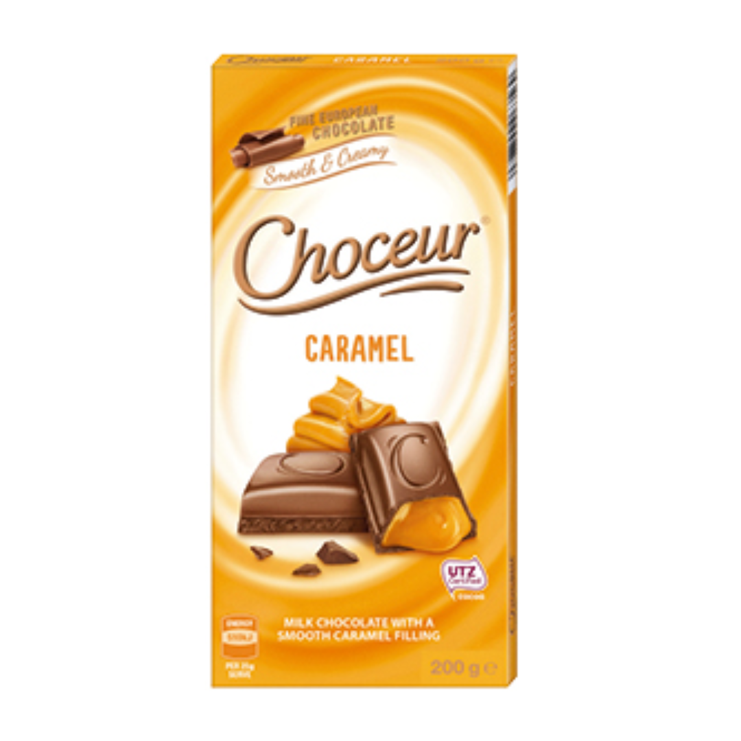 luckystore > rahm mandel chocolate >Choceur Rahm Mandel Smooth & Caramel Milk Chocolate