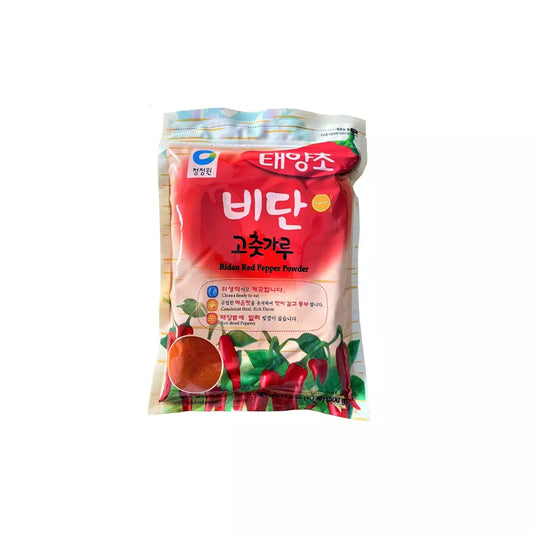 luckystore >Chung Jung One Korean Bidan Red Chilli Pepper Flakes Fine Powder Gochugaru