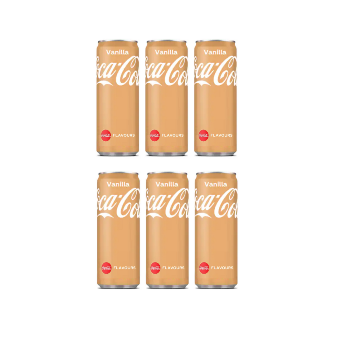 Coca-Cola Vanilla Soft Drink Imported Can