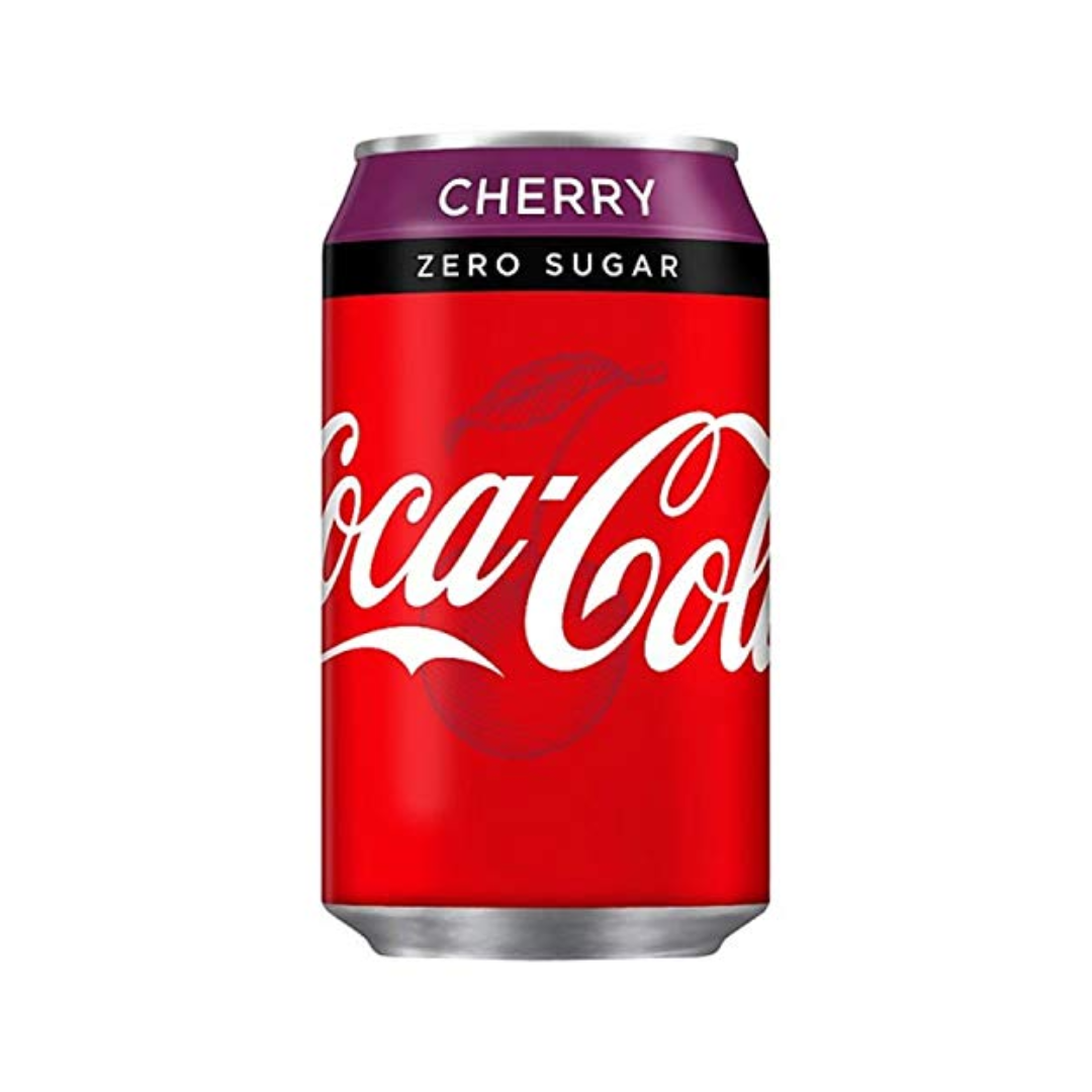 Buy Coca Cola Cherry Zero Sugar Cold Drink Can