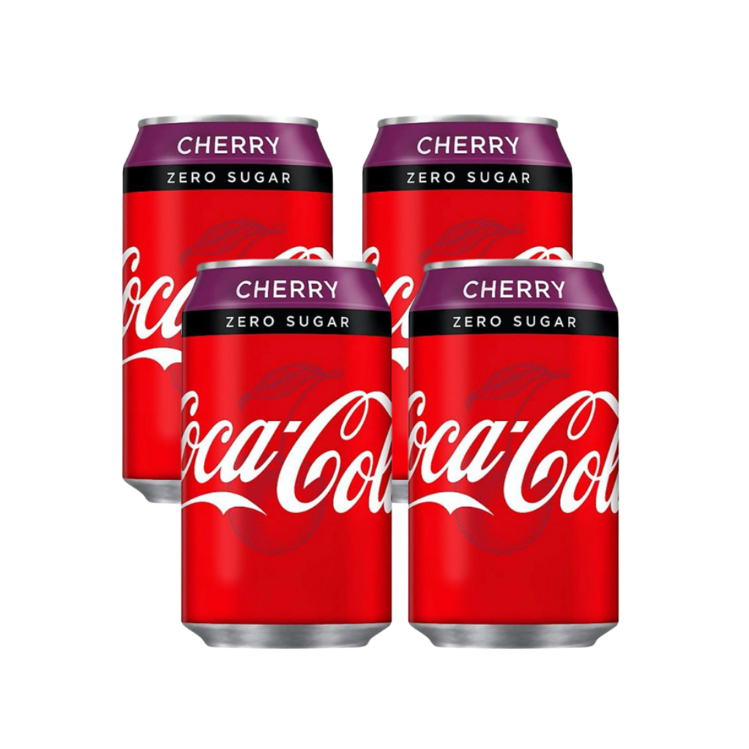 Buy Coca Cola Cherry Zero Sugar Soft Drink Can