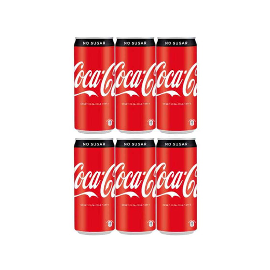 Coca Cola Zero Sugar Soft Drink can