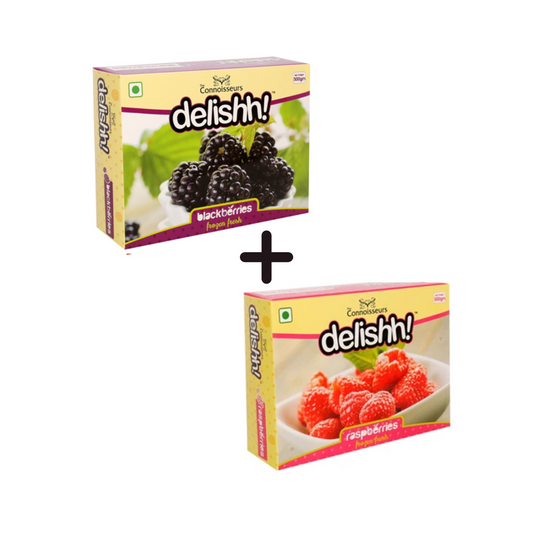 Buy Delishh frozen strawberries and Delishh frozen blackberries
