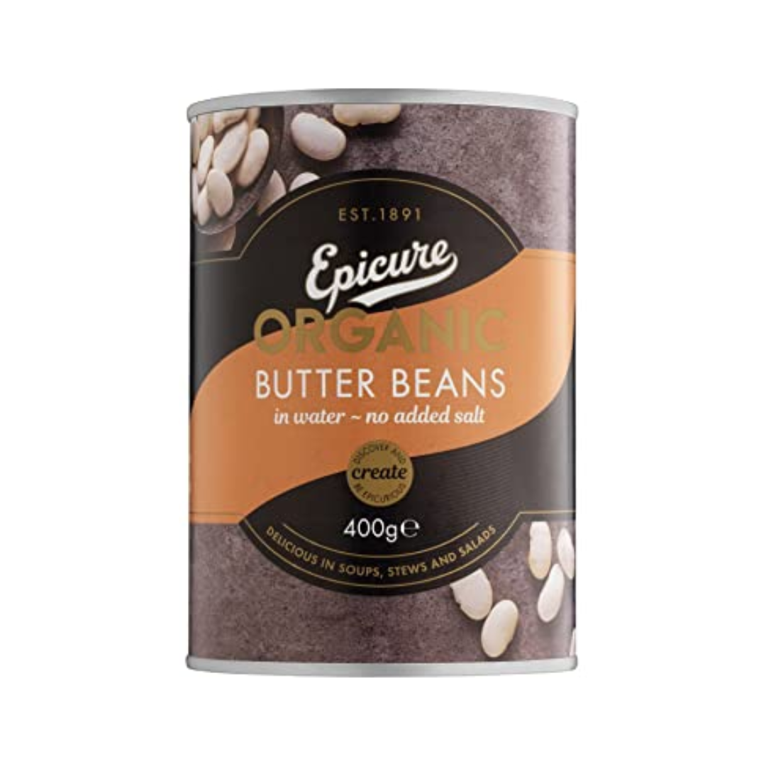 Buy Epicure Organic Butter Beans in Water,