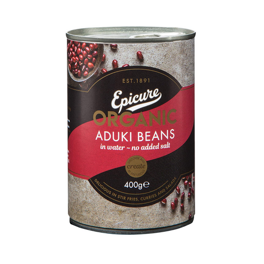 Epicure Aduki Beans In Water Can 400G