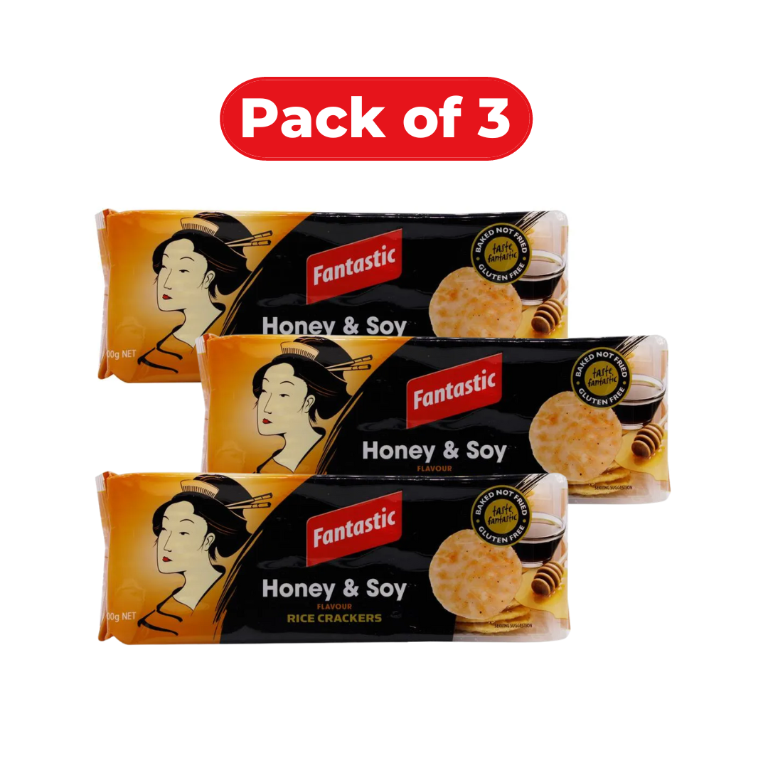Buy Fantastic Rice Crackers Honey Soy