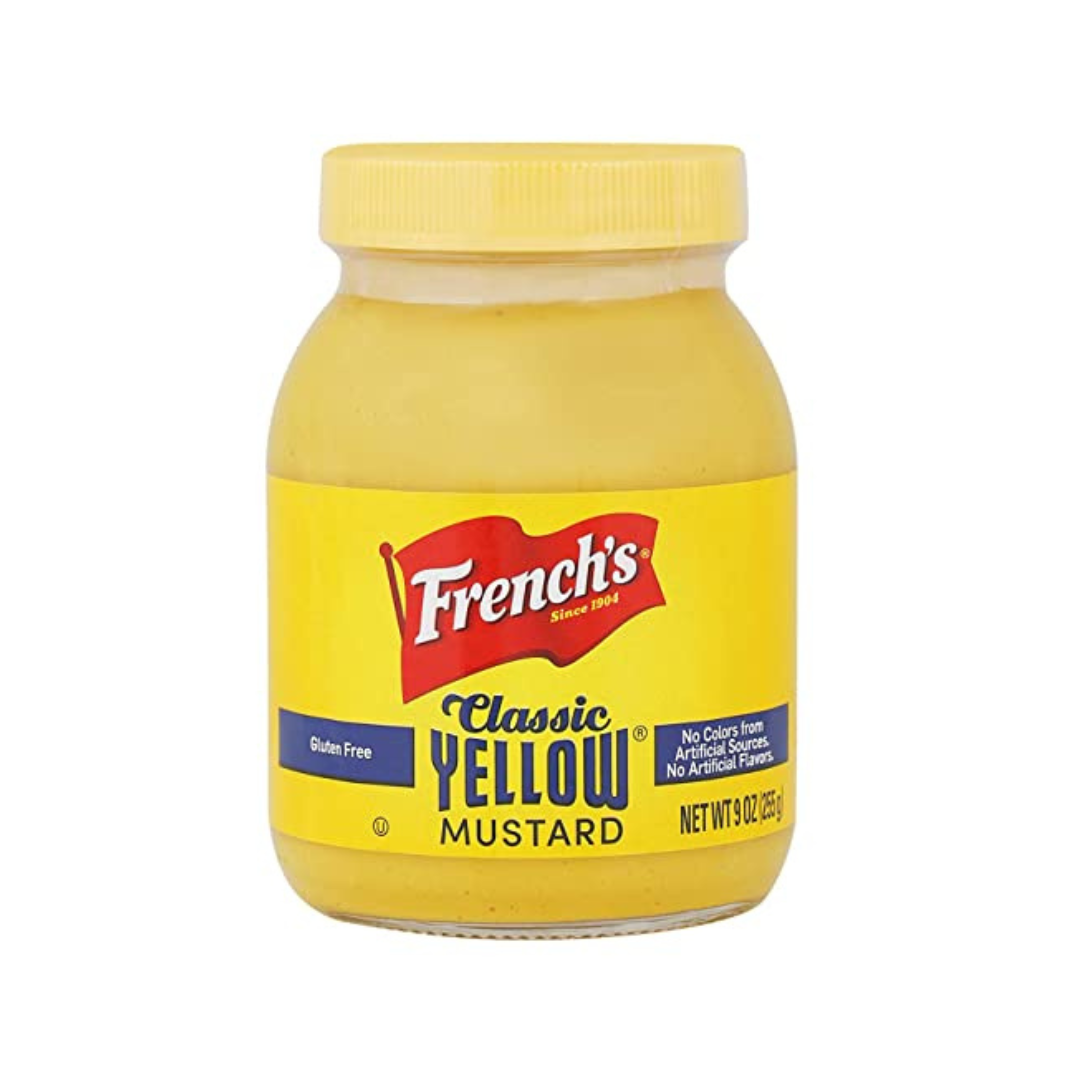French's Classic Yellow Mustard zero calorie