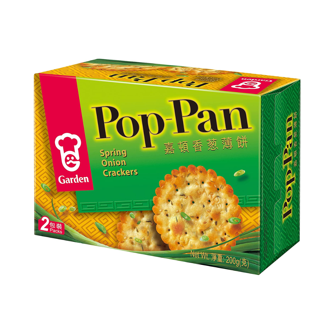Buy Garden Pop-Pan Spring Onion Crackers