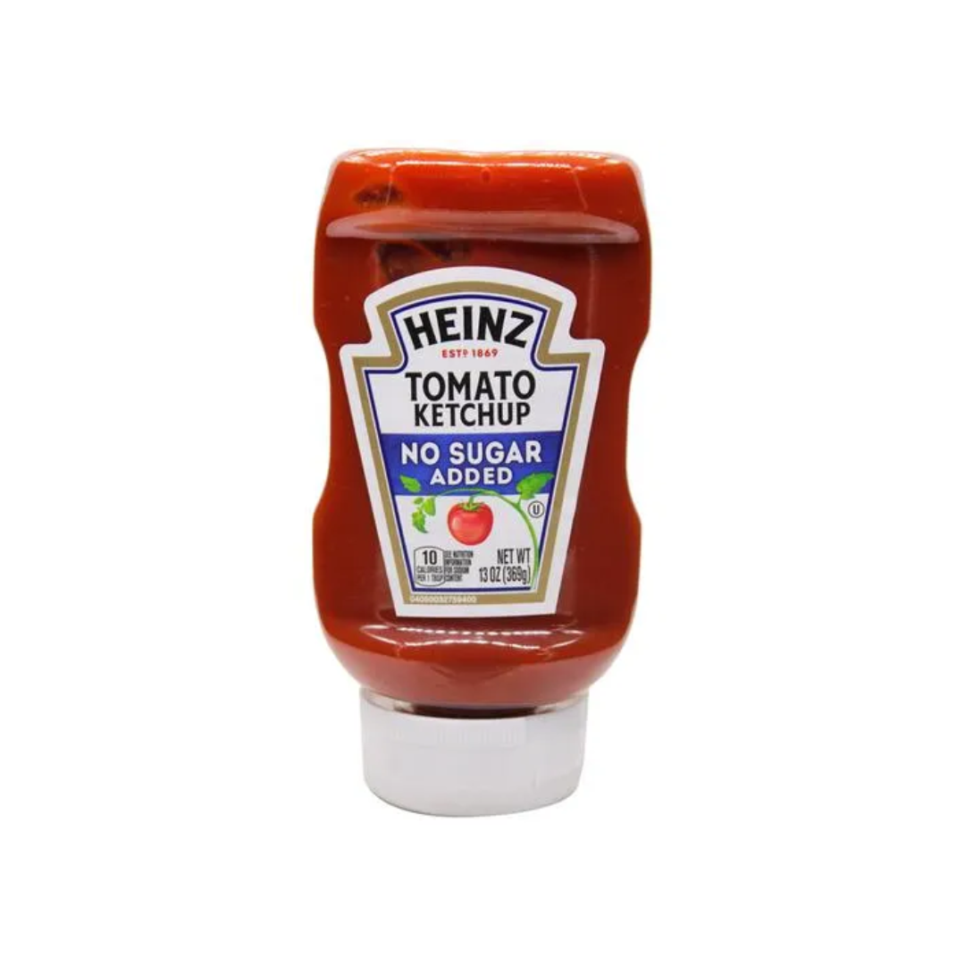 Heinz Tomato Ketchup No Sugar Added 369g