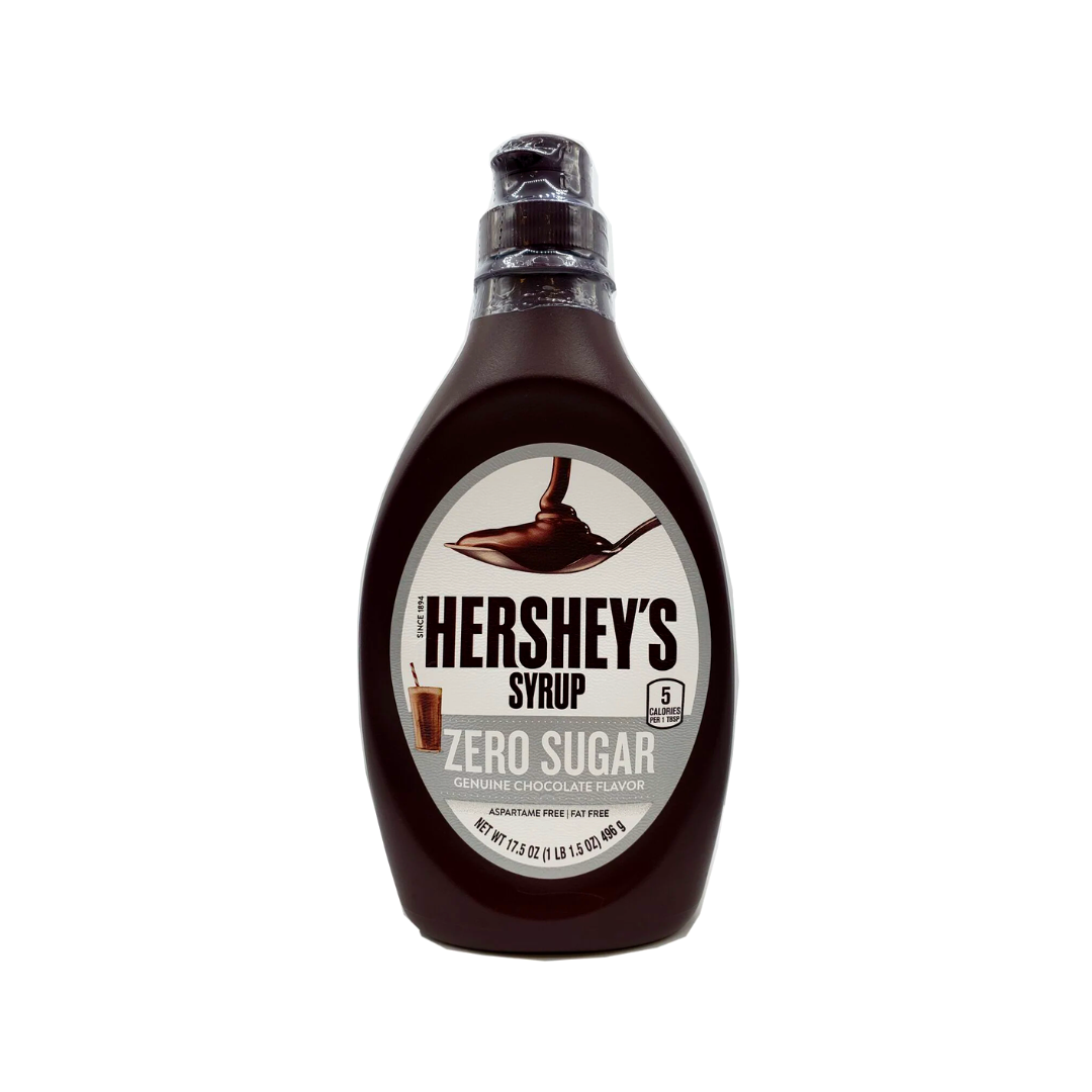 Hershey's Zero Sugar Chocolate Syrup Fat Free 496g