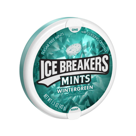 ice breaker wintergreen sugar free mint
