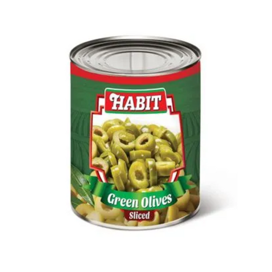 Habit Green Olives - Sliced, 3kg