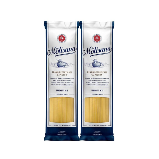 luckystore  Imported Spaghetti Pasta >La Molisana Spaghetti Pasta n. 15  500g (Pack of 2)