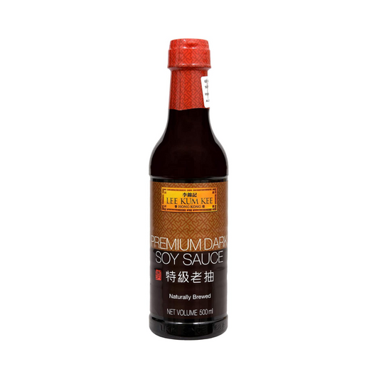 luckystore imported sauces > Lee Kum Kee Premium Dark Soy Sauce Bottle, 500ml