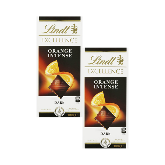Buy Lindt Excellence Orange Intense Dark Chocolate Bar