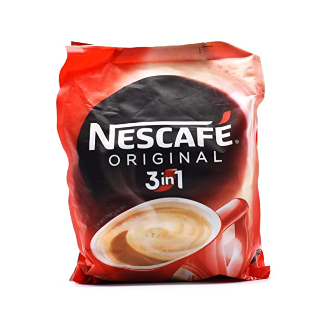 luckystore imported coffee NESCAFÉ 3 In 1 Original 30 Sachets Bag
