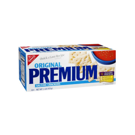 Nabisco Premium Saltine Crackers 453g Baked Crackers pack