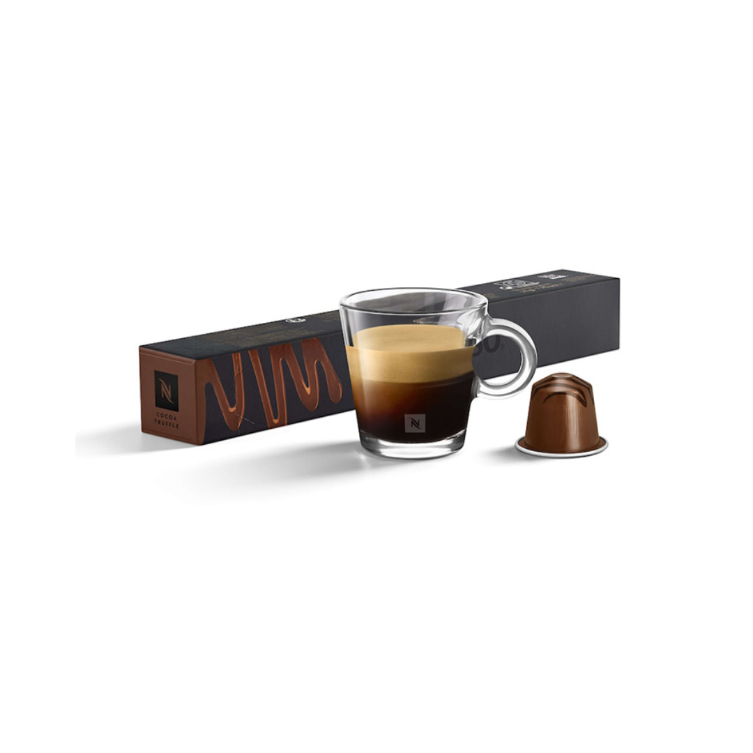Nespresso Capsules Cocoa Truffle, 50 Count Espresso Coffee Pods