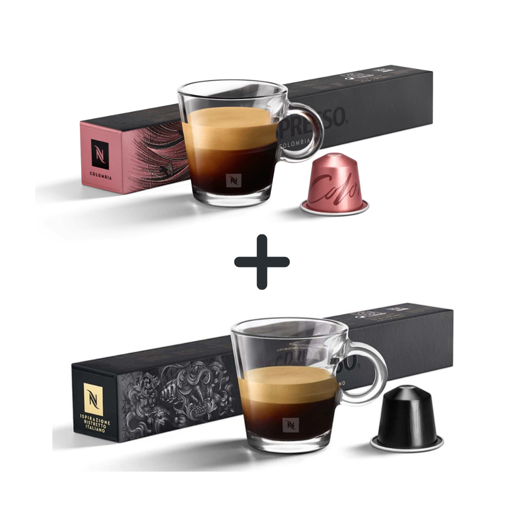 Buy Nespresso Ispirazone Ristretto Italiano Coffee Pods + Nespresso Master Origin Colombia Capsule