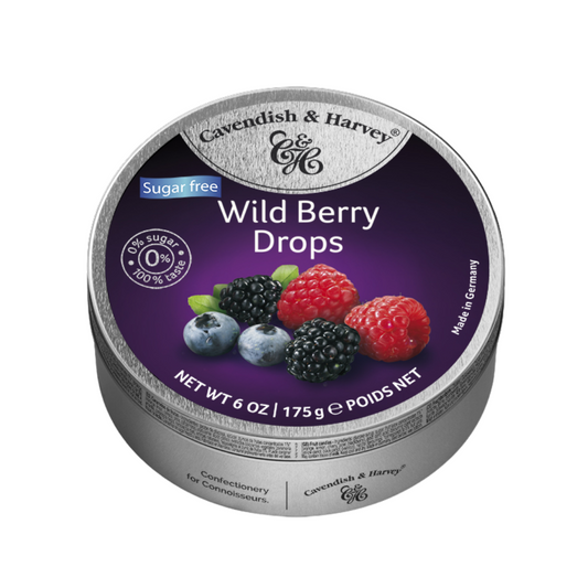 Buy Cavendish & Harvey Sugar Free Wild Berry Drops