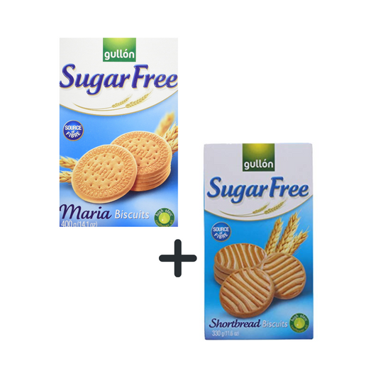 Buy Gullon Sugar Free Marie Biscuit and Gullon Sugar Free Shortbread Biscuit