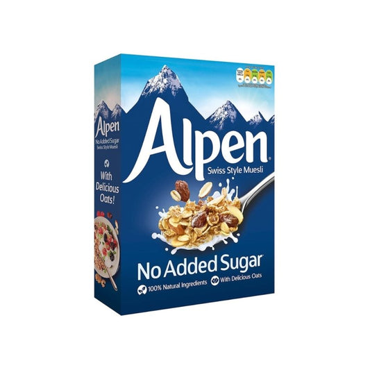 Buy Alpen No Added Sugar Swiss Muesli Cereal Box