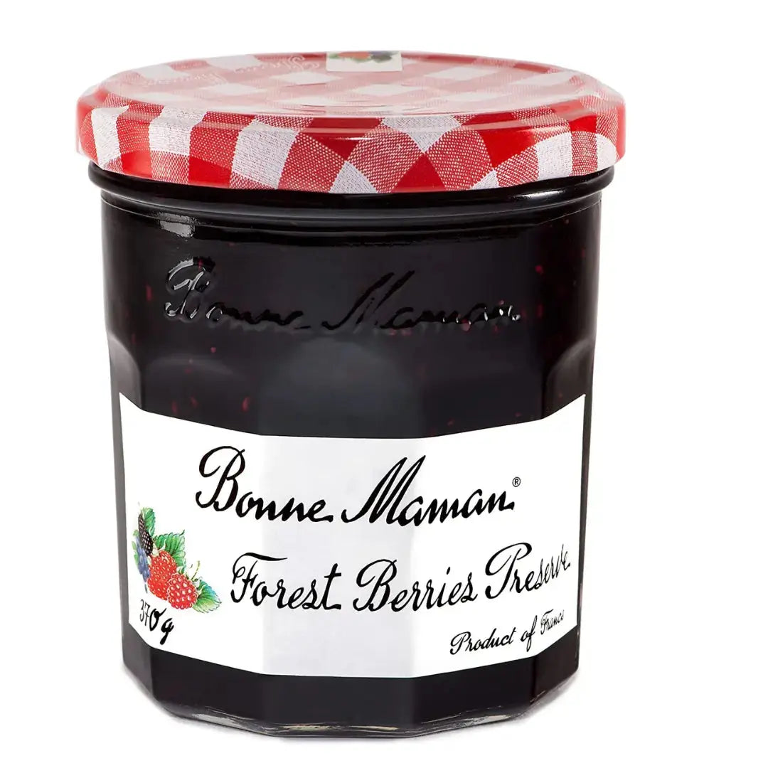 luckystore  imported jam Bonne Maman Forest Berries Preserve, Marmalade Fruit Jam, 370 g
