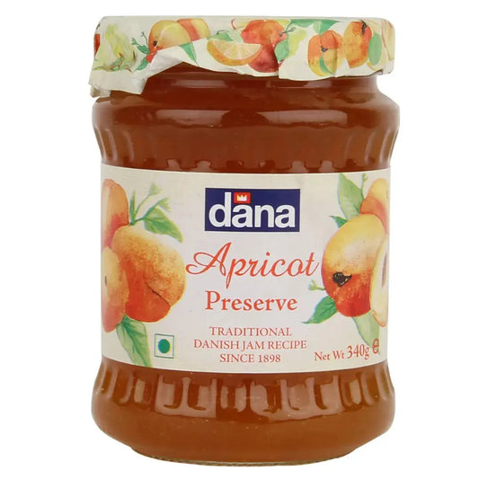 imported jam Dana Jam, Apricot, 340g