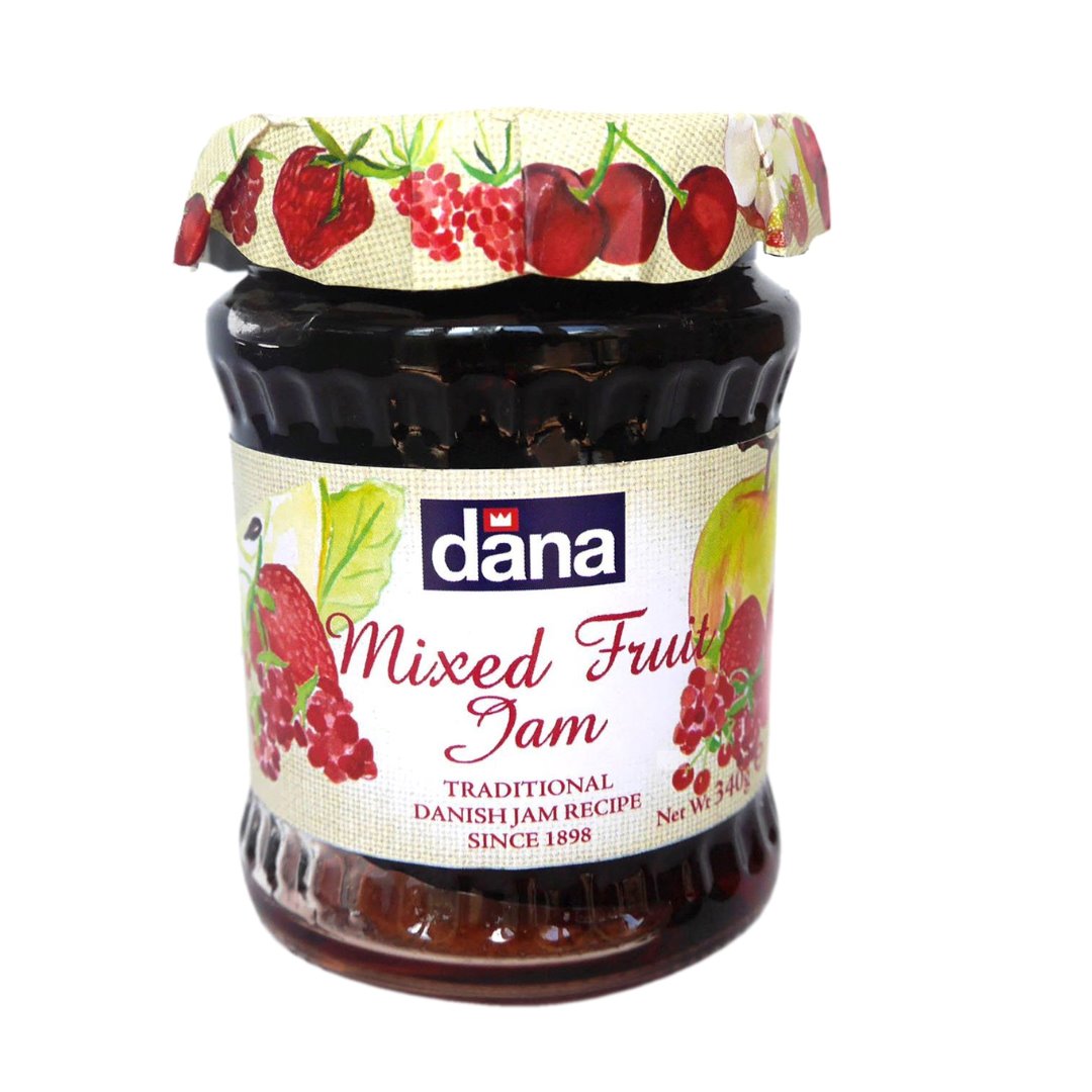 luckystore > imported jam > dana jam > Dana Jam - Danish Mixed Fruit Preserve, 340g