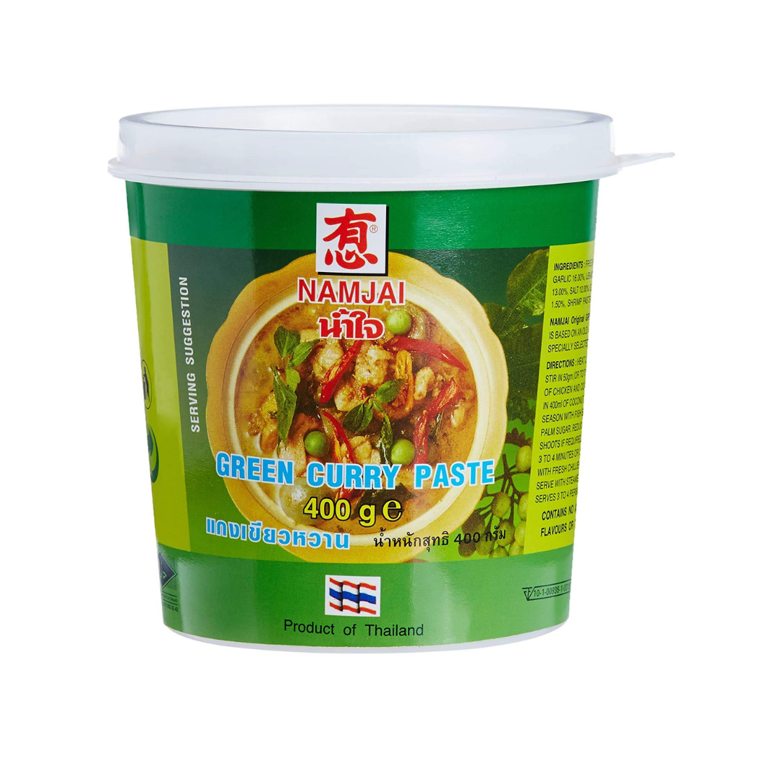 Imported >Namjai Green Curry Paste Box, 400g