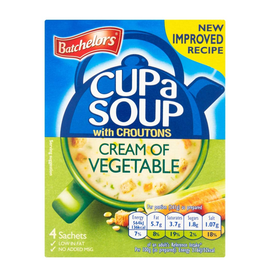 Buy Batchelors Cup a Soup Cream Of Vegetable