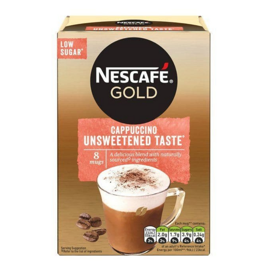 Buy Nescafe Gold Cappuccino unsweetened Taste Pouch