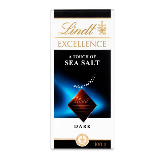 Buy Lindt Excellence Dark Sea Salt Chocolate Bar