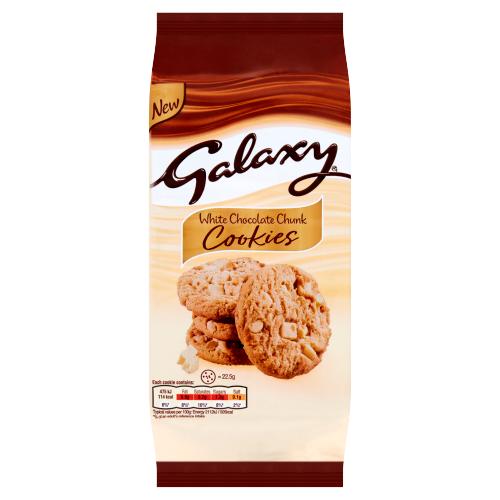 Buy Galaxy White Chocolate Chunk Cookies